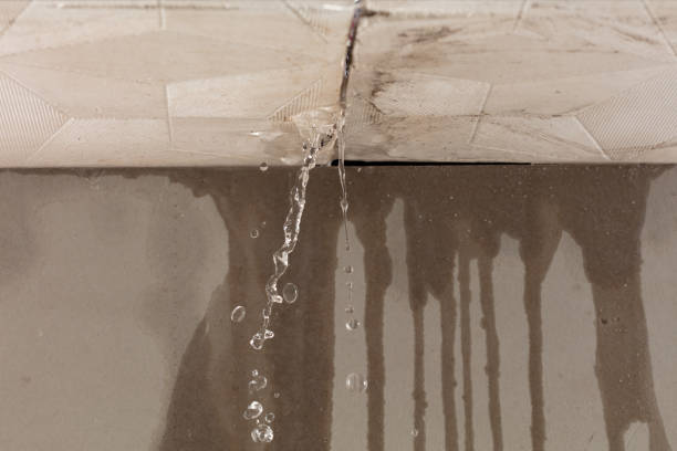 Professional Flood Damage Cleanup technician working in Fallston, MD